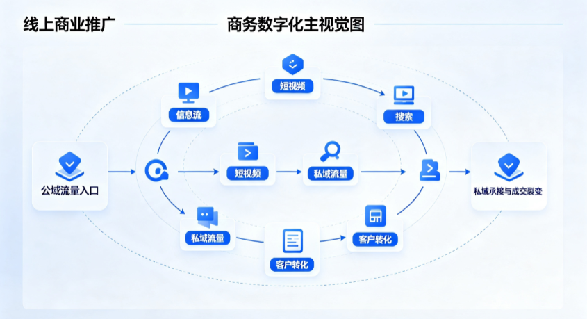 册亨县线上商业推广怎么做？全域流量闭环搭建与低成本转化实战指南